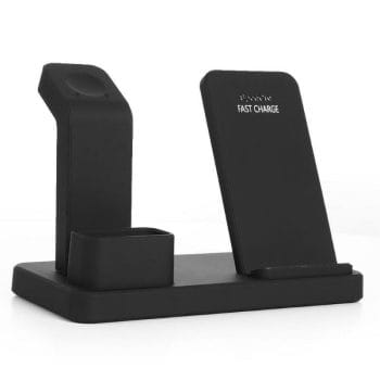 3 in 1 Phone Qi Wireless Charging Stand For Apple Devices 11