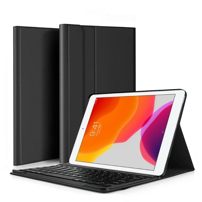 Wireless Keyboard Leather Case for iPad 10.2 7th Generation 1