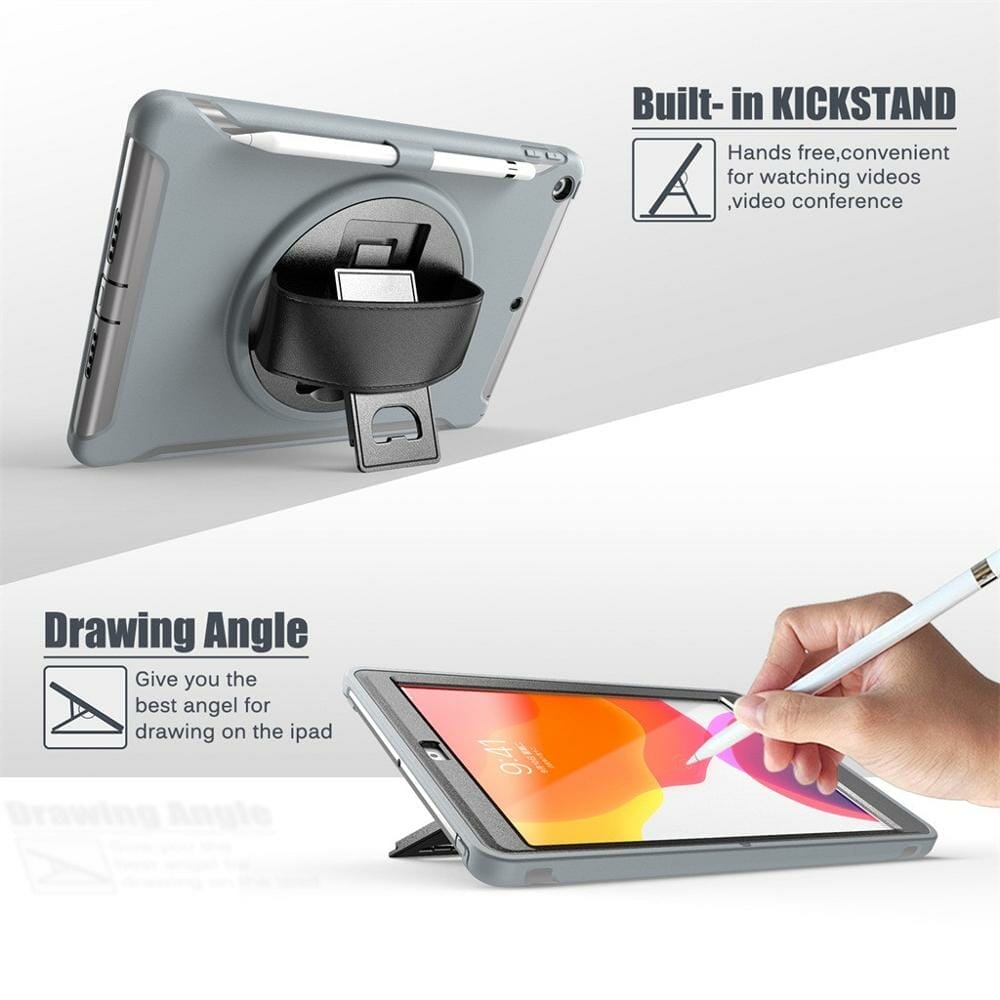 The Armour Case For iPad 7th 10.2 Inch With Pencil Holder 3