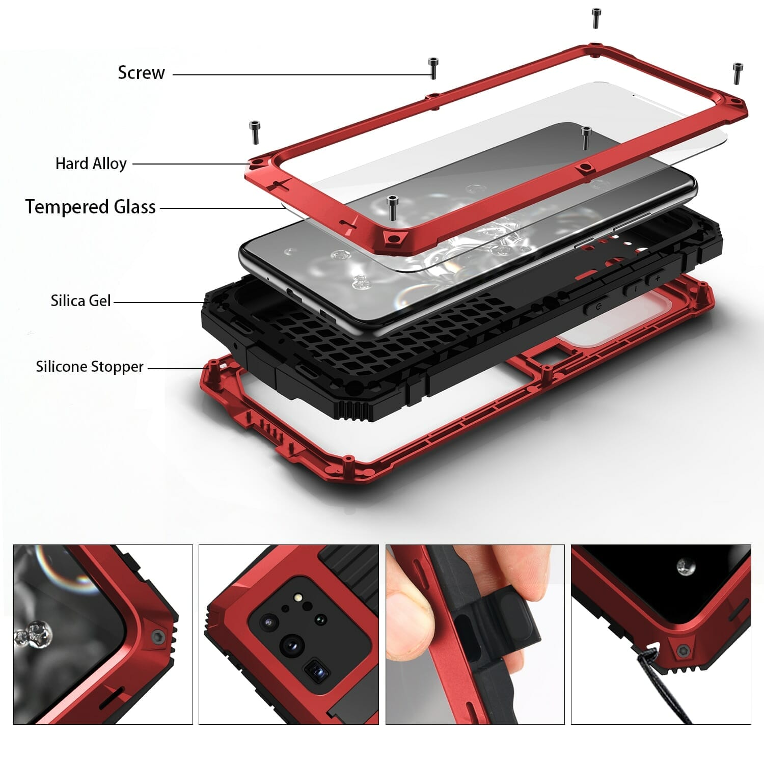 Heavy Duty Armour Case For Samsung Galaxy S20 and S21 Series 4