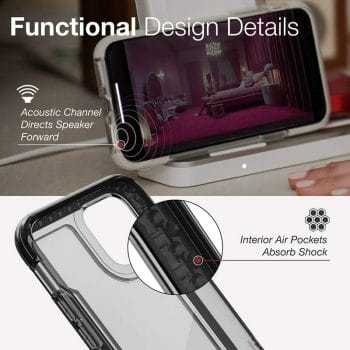 The Armour Defence Clear Phone Case For iPhone 11 Series 8