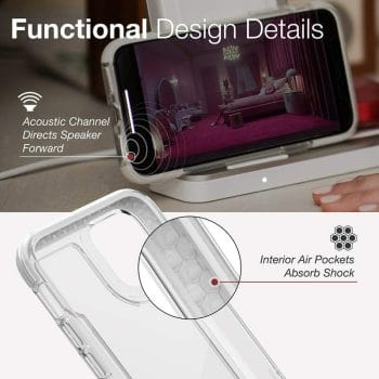 The Armour Defence Clear Phone Case For iPhone 11 Series 14