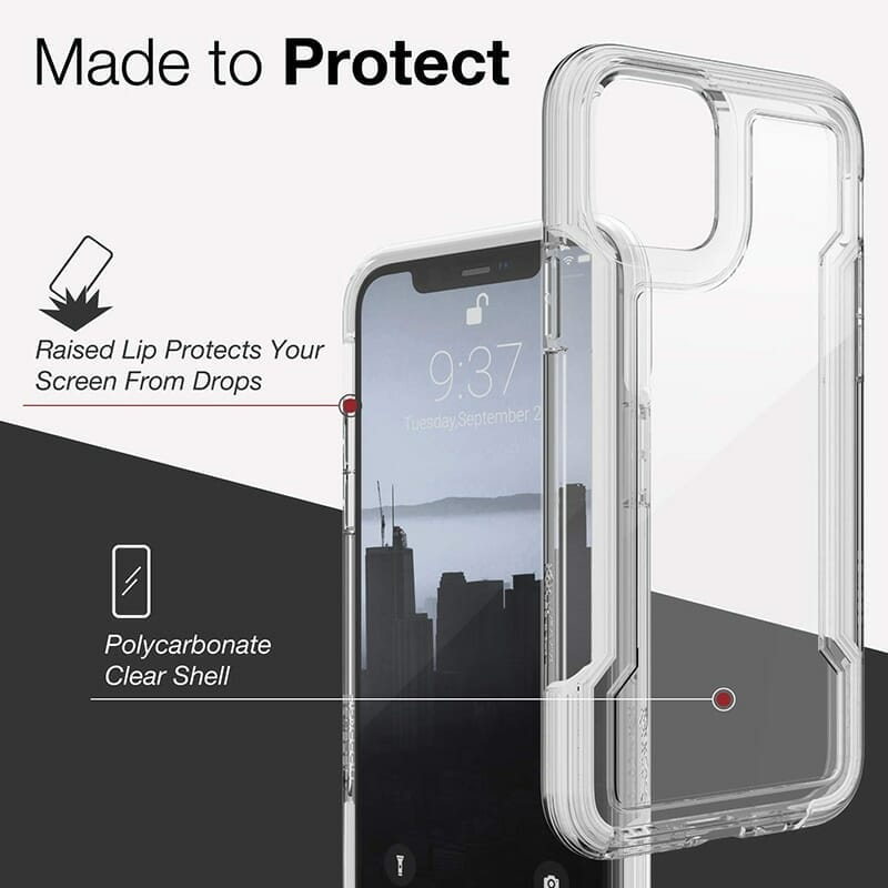 The Armour Defence Clear Phone Case For iPhone 11 Series 2