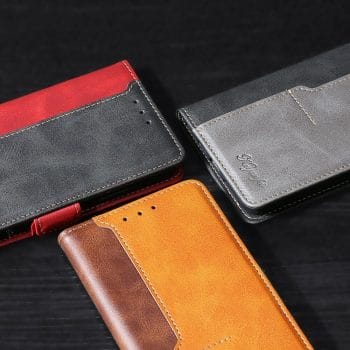 Luxury Leather Flip Wallet Magnetic Case For Google Phone 11