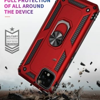 The Armour Magnetic Car Ring Phone Case For Google Pixel 9
