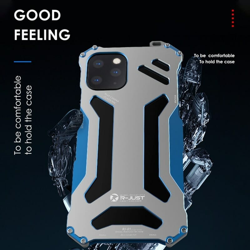 The Armour Aluminium Alloy shockproof Case For iPhone 12 Series 5