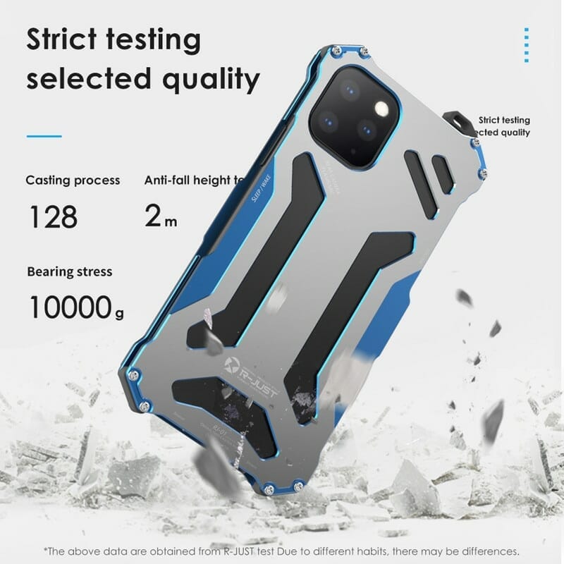 The Armour Aluminium Alloy shockproof Case For iPhone 12 Series 4