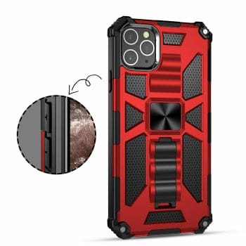 The Armor Shockproof Magnetic Ring Bracket Hybrid Case For iPhone 10