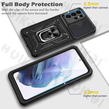 Slide Camera Lens Case for Samsung Galaxy Phones 11