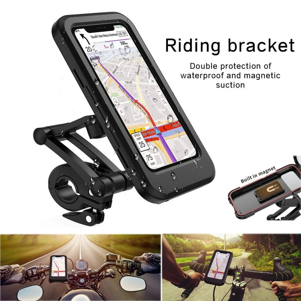 211803-vtcro9.jpg Adjustable Waterproof Bicycle Phone Holder Mount Bracket for Iphone 6