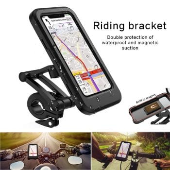 Adjustable Waterproof Bicycle Phone Holder Mount Bracket for Iphone 11
