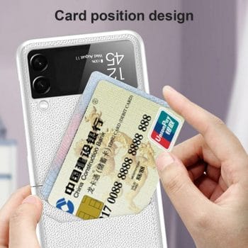 Samsung Z Flip 3 Card Holder Case 8