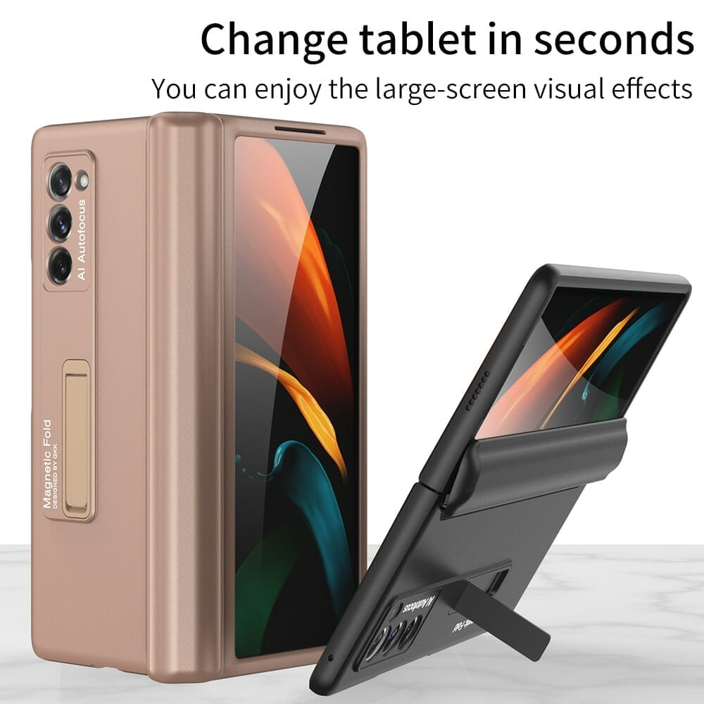 227403-cwlyys.jpg Heavy Duty Case with Kickstand for Samsung Galaxy Z Fold 2 Fold 3 5G with Hinge Protector 6