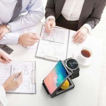 3 in 1 Wireless Fast Charger For Smart Watch iPhone and Samsung Phones 5 3 in 1 Wireless Fast Charger For Smart Watch iPhone and Samsung Phones 11