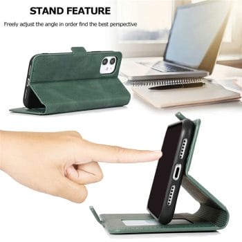 Leather Flip Wallet Case For iPhone 3 Leather Flip Wallet Case For iPhone 8