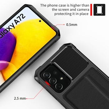 Business Look Card Holder Cover Case for Samsung Galaxy S Note and A Series 2 Business Look Card Holder Cover Case for Samsung Galaxy S Note and A Series 8