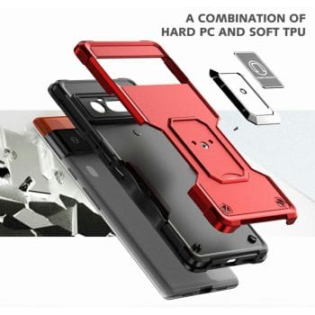 Rugged Camera Protection Case With Magnetic Ring For Google Pixel 6 Series 2 Rugged Camera Protection Case With Magnetic Ring For Google Pixel 6 Series 8