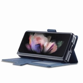 Vintage Leather Wallet Flip Case For Samsung Galaxy Z Fold 3 5G 5 Vintage Leather Wallet Flip Case For Samsung Galaxy Z Fold 3 5G 11