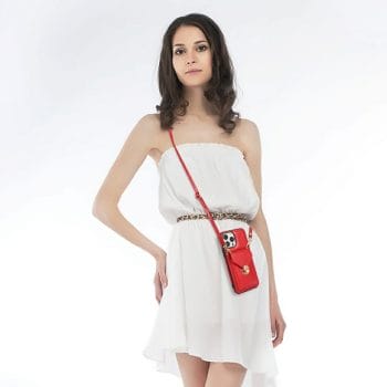 Luxury Leather Cross Body Card Slot Wallet Case For iPhone 7