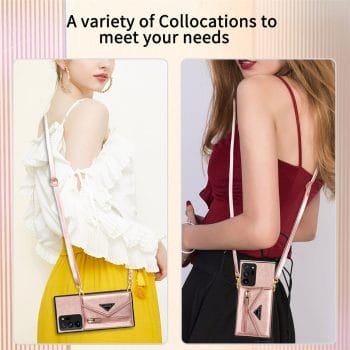 Crossbody Wallet Case for Samsung Galaxy Series A Series and Note Series 6 Crossbody Wallet Case for Samsung Galaxy Series A Series and Note Series 12