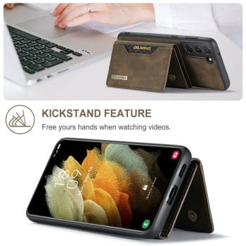 Detachable Leather Wallet Case For Samsung Galaxy Series Phones 1 Detachable Leather Wallet Case For Samsung Galaxy Series Phones 7