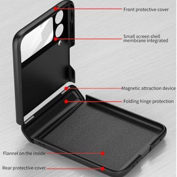 Magnetic Hinge Protection Case For Samsung Galaxy Z Flip 3 5G 10