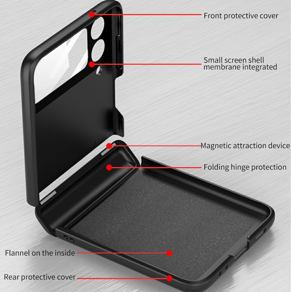 Magnetic Hinge Protection Case For Samsung Galaxy Z Flip 3 5G 5