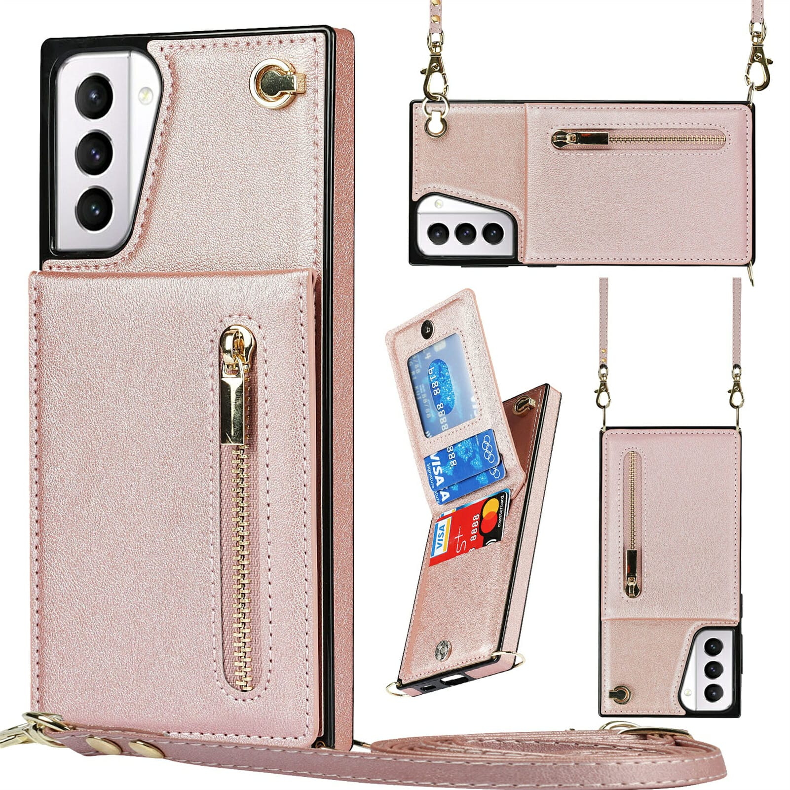 238497-5jrpzd.jpg Leather Zipper Wallet Cross Body Case for Samsung Galaxy S and Note Series 3