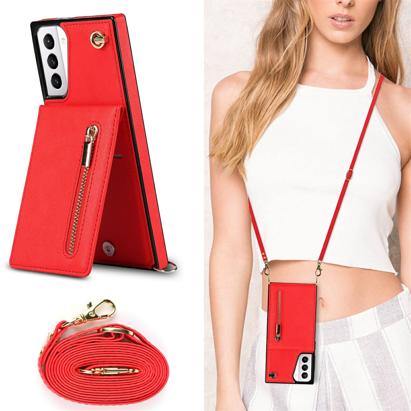 238497-lb3m4h.jpg Leather Zipper Wallet Cross Body Case for Samsung Galaxy S and Note Series 1