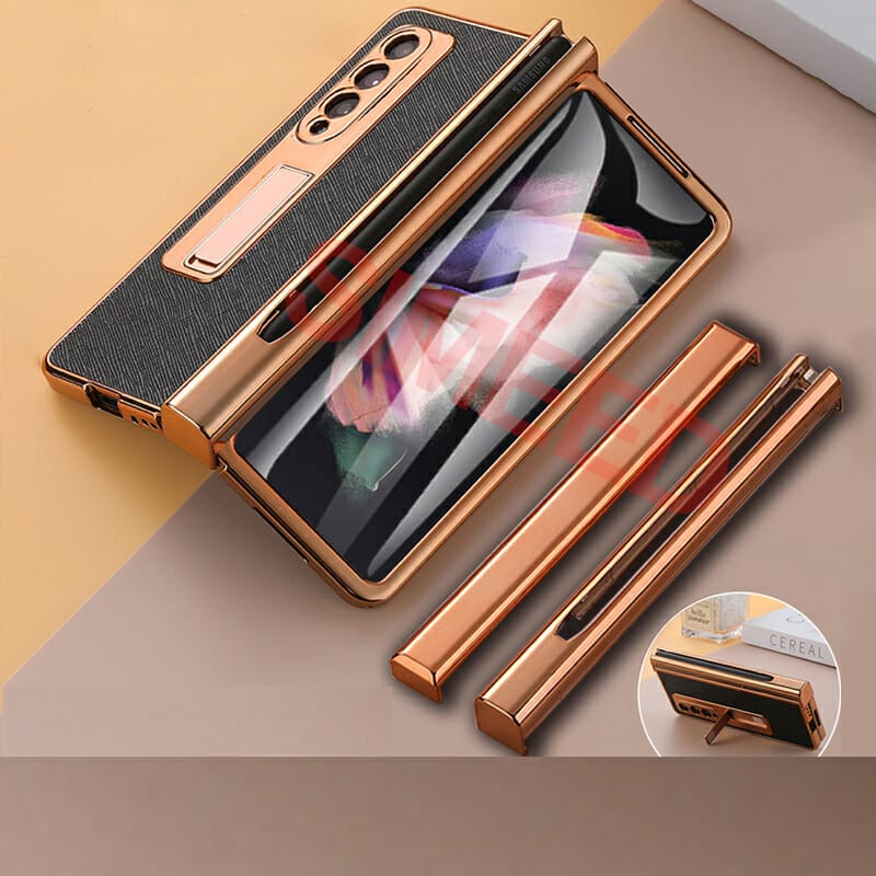 S Pen Holder Case for Samsung Galaxy Z Fold 3 5G With Magnetic