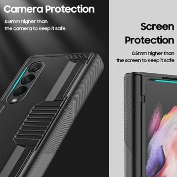 Hinge Protector Armor Shockproof Case for Samsung Galaxy Z Fold 3 5G 11