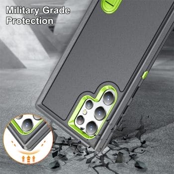 Heavy Duty Shockproof Kickstand Armour Case for Samsung Galaxy S22 Series and A 53 9