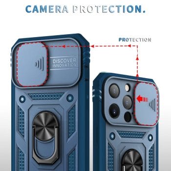 Shockproof Rugged Camera Lens Protection Case With Ring Holder kickstand for iPhone 1 Shockproof Rugged Camera Lens Protection Case With Ring Holder kickstand for iPhone 6