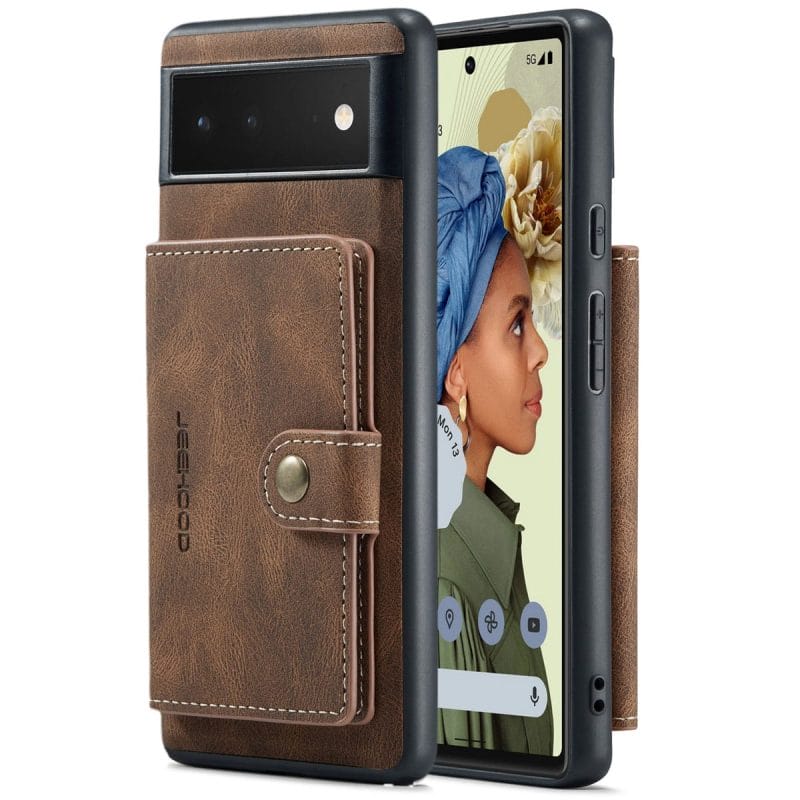 Leather Wallet Case For Google Pixel 7 Series 1