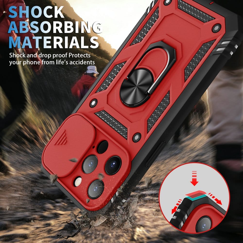 246322-g5wxsr.jpg Shockproof Rugged Camera Lens Protection Case With Ring Holder kickstand for iPhone 4