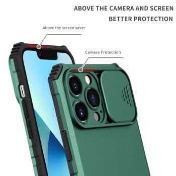 Shockproof Armour Camera lens Protection Kick Stand Phone Case For iPhone 7