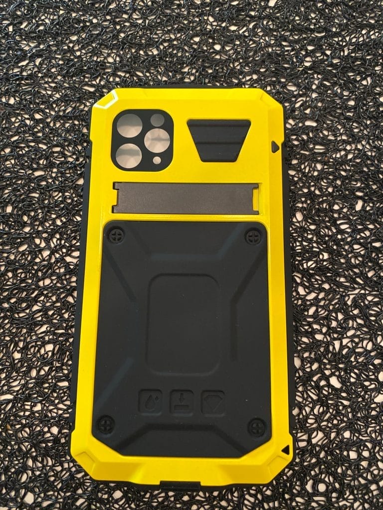 The Armour Dustproof Shockproof Tempered glass Metal Cover For iPhone photo review