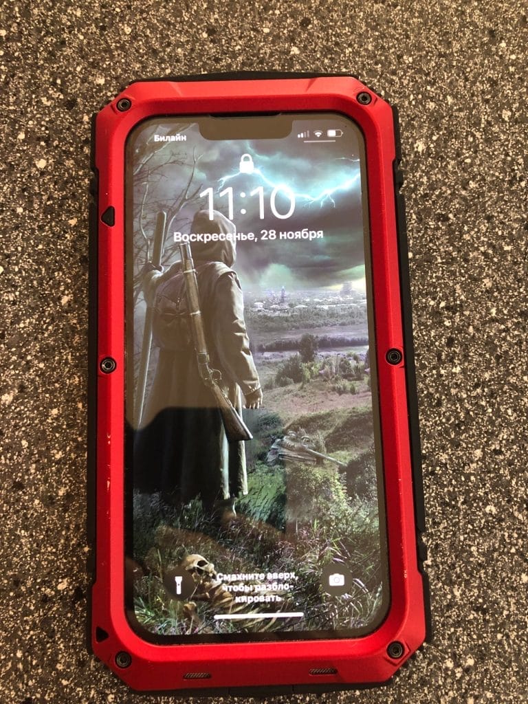 The Armour Dustproof Shockproof Tempered glass Metal Cover For iPhone photo review