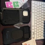 The Armour Dustproof Shockproof Tempered glass Metal Cover For iPhone photo review