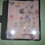 Luxury Leather Kickstand Case With S-Pen Holder For Samsung Galaxy Z Fold 4 5G photo review