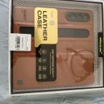 Luxury Leather Kickstand Case With S-Pen Holder For Samsung Galaxy Z Fold 4 5G photo review