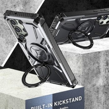 Heavy Duty Shockproof Case for Samsung Phone With MagSafe Metal Magnetic Kickstand 3 Heavy Duty Shockproof Case for Samsung Phone With MagSafe Metal Magnetic Kickstand 9