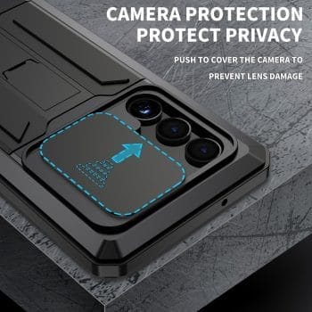 Armour Shockproof Dustproof Metal Kickstand Camera Protection Samsung Galaxy Phone Case 7