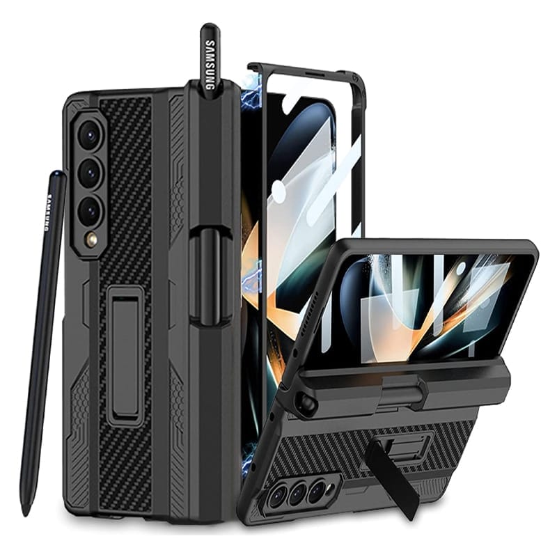 Samsung Galaxy Z Fold 4 Case with Pen Holder Hinge Protector and Screen Protector 1