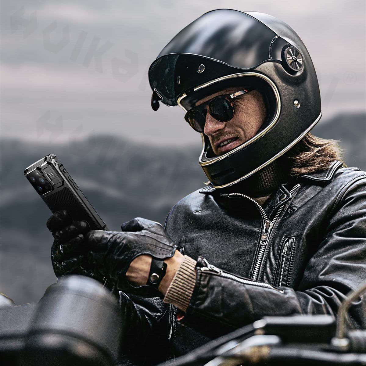 iPhone Metal Rugged MagSafe Case With Screen Protector Camera Protection Kickstand 5