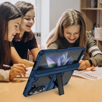 Armour-Z Shockproof Dust Resistant Hinge Protection Kickstand Case for Samsung Galaxy Z Fold 5 5 Armour-Z Shockproof Dust Resistant Hinge Protection Kickstand Case for Samsung Galaxy Z Fold 5 11