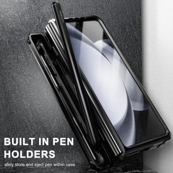 Armour Samsung Galaxy Z Fold 5 Shockproof Case With Hinge Protection S Pen Slot and Kickstand 6