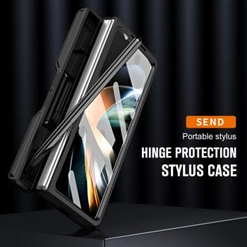 Armour Ultra Samsung Galaxy Z Fold Case - Shockproof Hinge Protection Camera and Screen Protection Pen holder Case 11