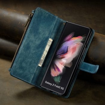 Armour Leather Wallet Flip Case for Samsung Galaxy Z Fold Series 7