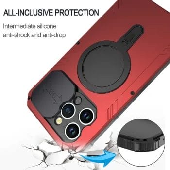Heavy Duty Metal Armour Case For iPhone With Screen Protector Kickstand and Camera Protection 3 Heavy Duty Metal Armour Case For iPhone With Screen Protector Kickstand and Camera Protection 8